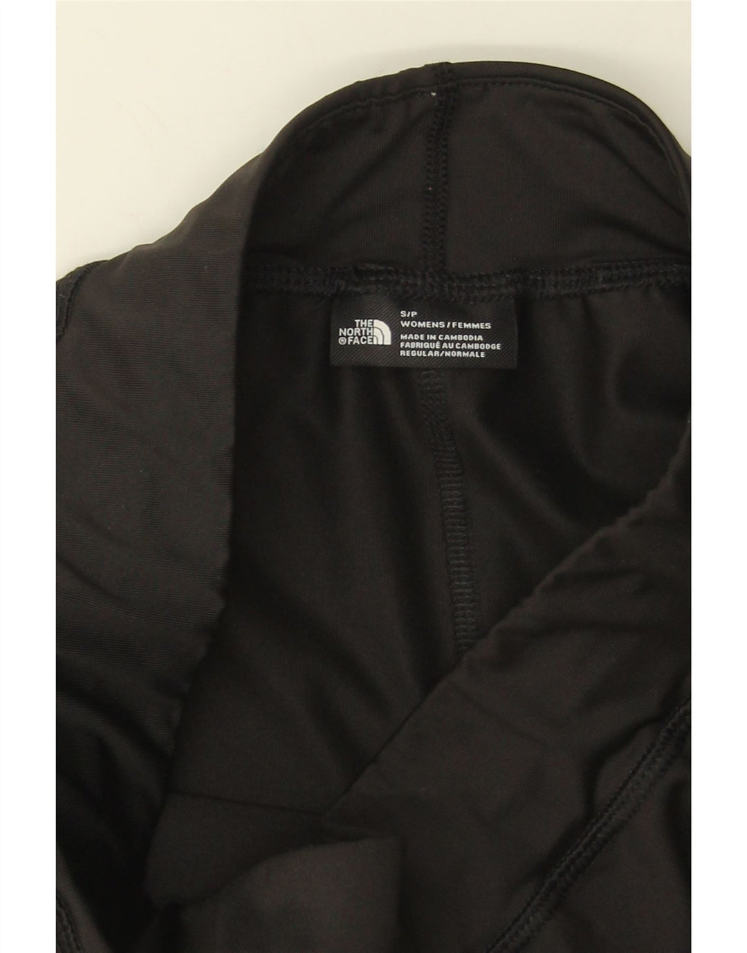 Pantaloncini sportivi grafici da donna The North Face UK 8 Small poliestere nero