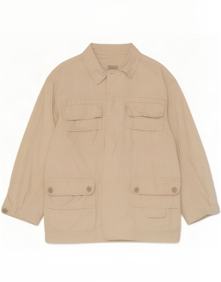 Giacca pratica da uomo POP 84 UK 40 grande Beige