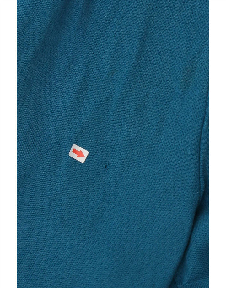 Pantaloni da tuta da uomo Nike Joggers in cotone color block blu medio