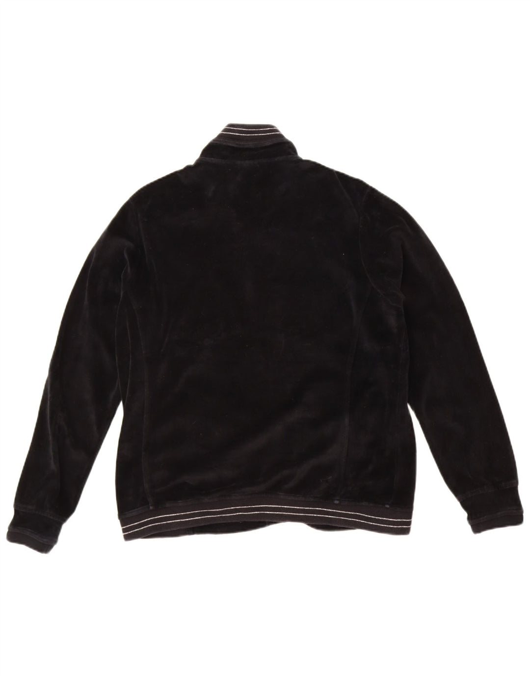 Tuta intera da donna in velluto Champion UK 16 grande cotone nero