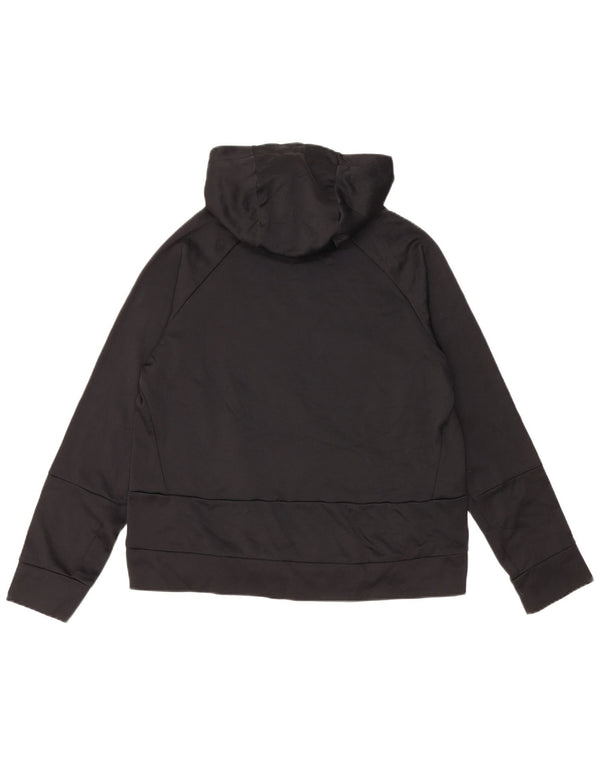 Maglione con cappuccio grafico NIKE Dri Fit da ragazzo 13-14 anni XL poliestere nero