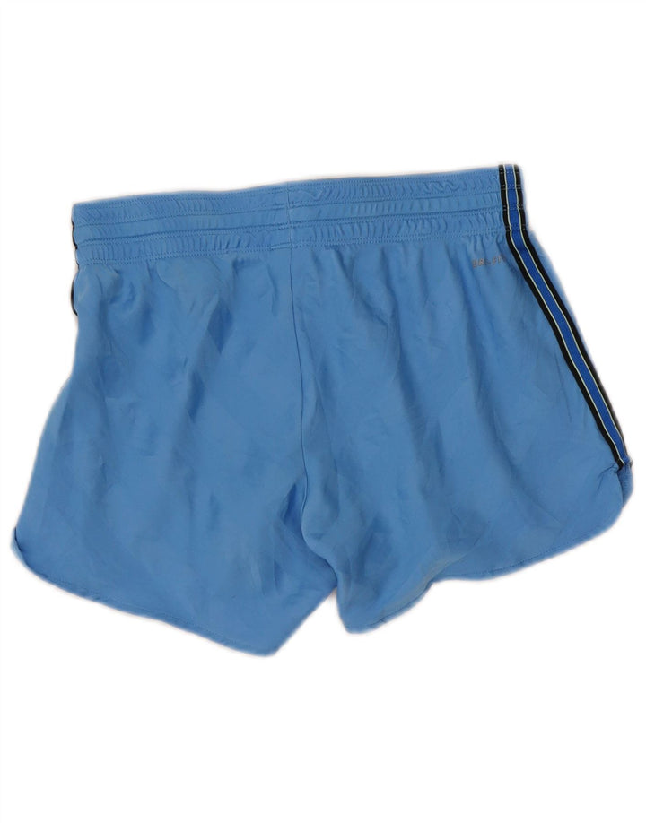 Pantaloncini sportivi Nike da uomo piccoli in poliestere a righe blu