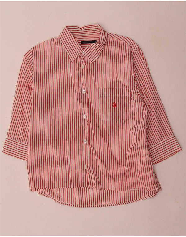 Camicia da donna Marina Yachting UK 14 Large Red Striped