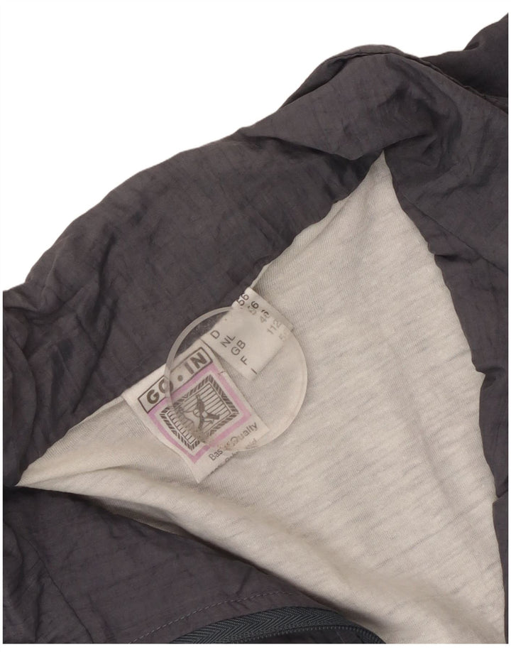 CLIPPER Giacca da tuta da uomo UK 46 2XL Cotone color block grigio