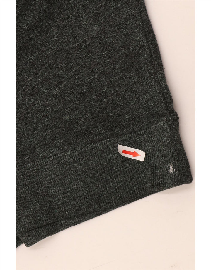 Felpa da uomo Reiss Maglione piccolo cotone chiazzato verde