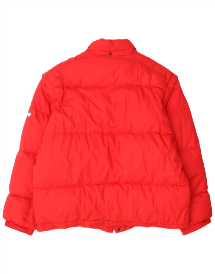 Giacca da sci vintage da uomo IT 52 XL rossa