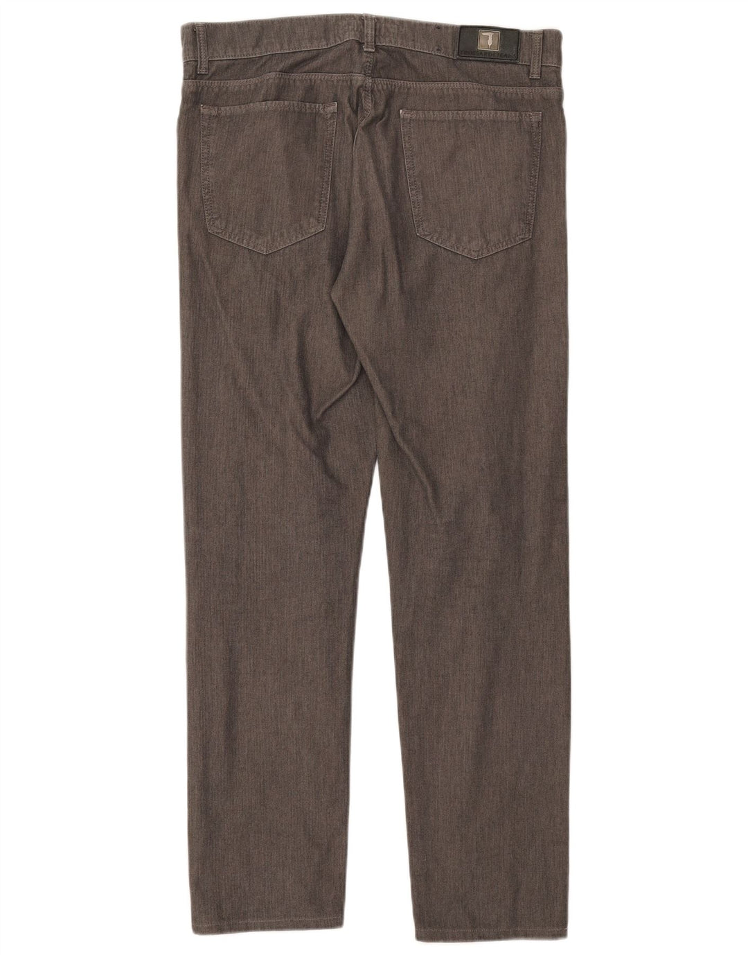 Pantaloni Casual Dritti Uomo Trussardi W33 L31 Grigi