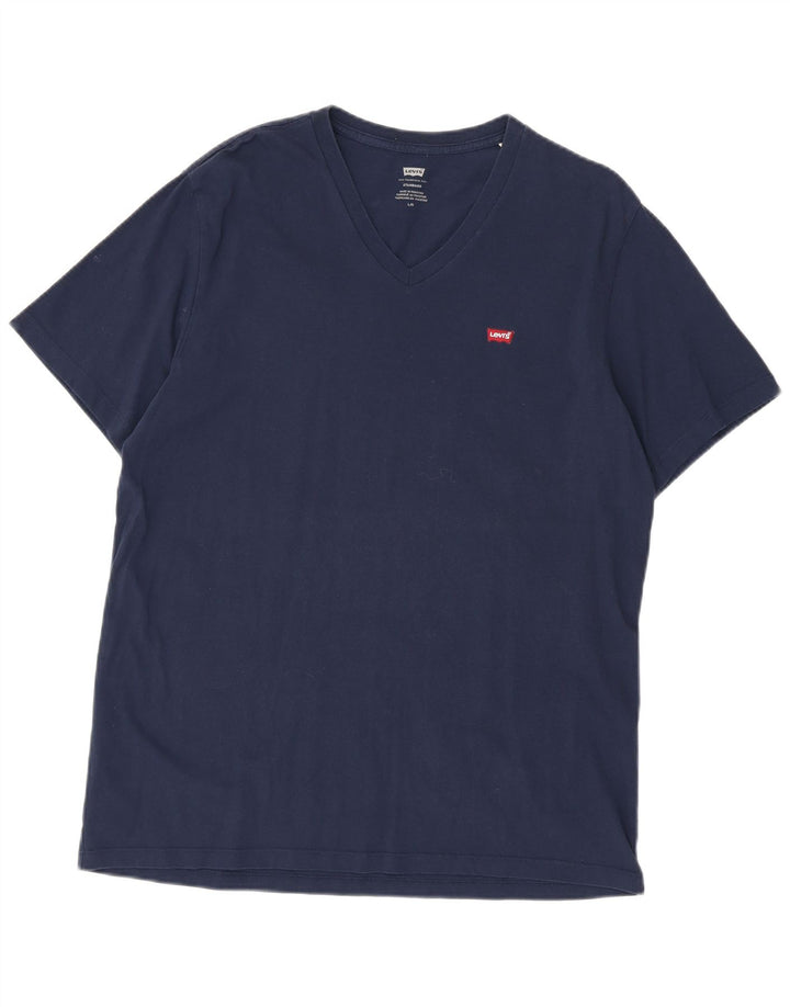 T-shirt standard da uomo Levi's Top grande blu navy