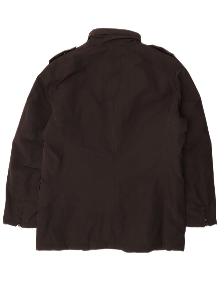 Bomboogie Giacca imbottita militare da uomo UK 42 XL Poliestere nero