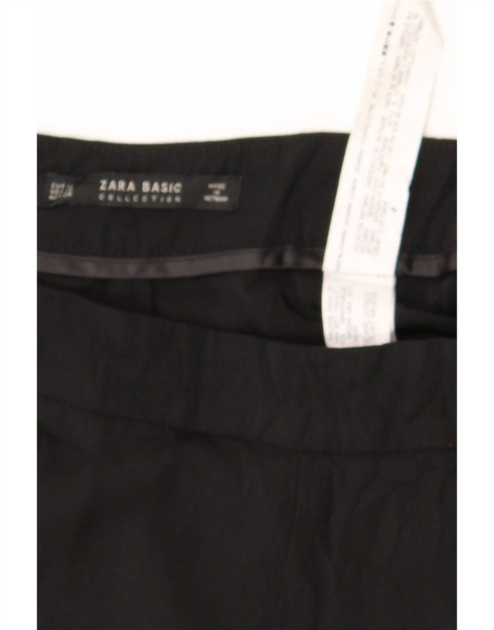 Pantaloncini casual da donna Zara XS W24 poliestere nero