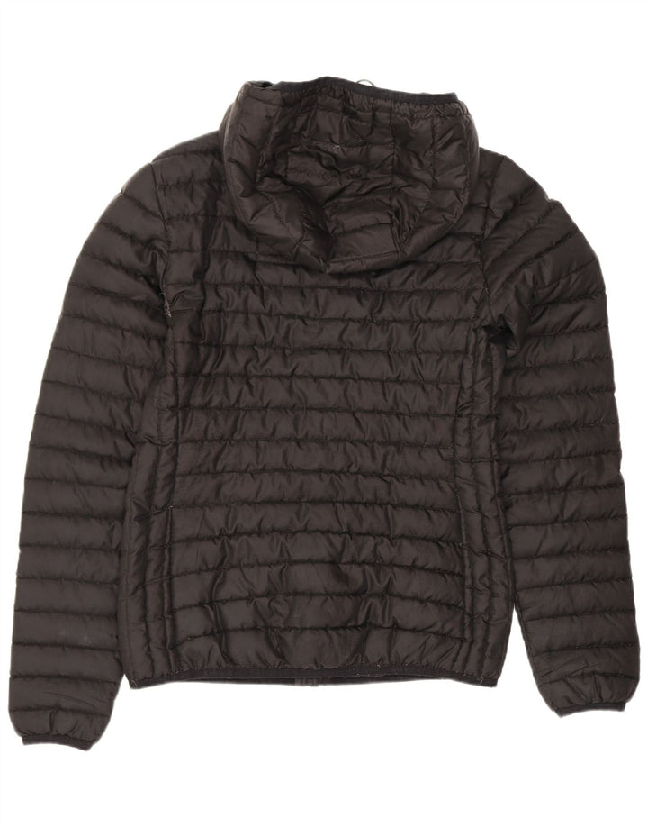 Giacca imbottita con cappuccio da donna Superdry UK 6 XS poliestere nero