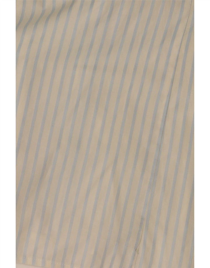 Camicia da donna Tommy Hilfiger US 6 cotone gessato bianco medio