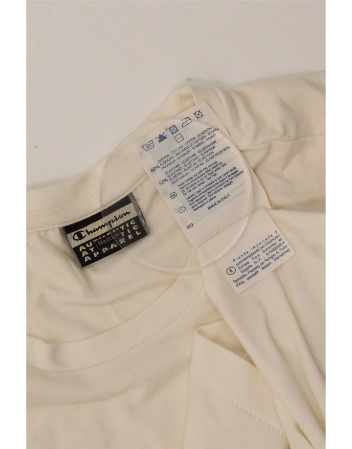 Canotta da donna Champion UK 12 cotone bianco medio