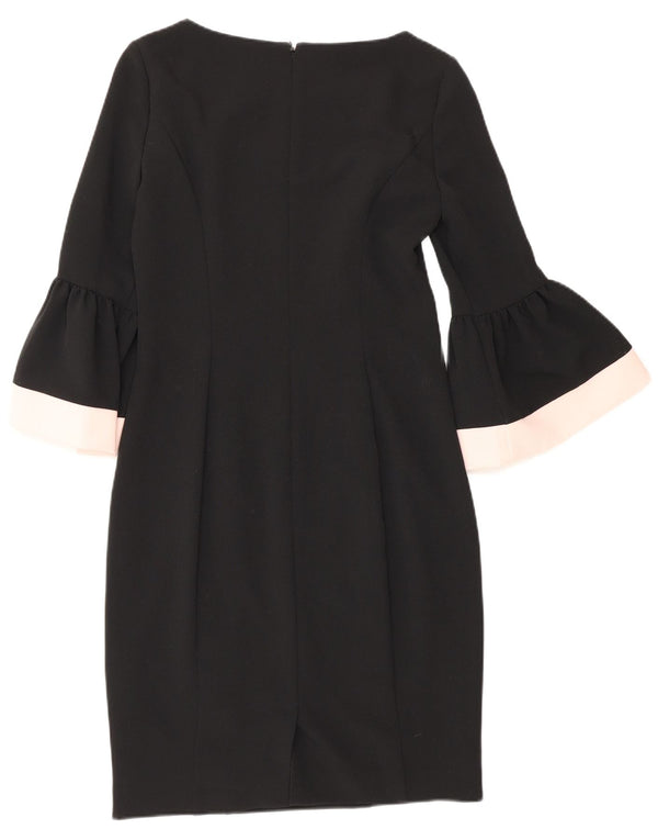 Abito tubino manica 3/4 da donna Ralph Lauren US 0 XS color block nero