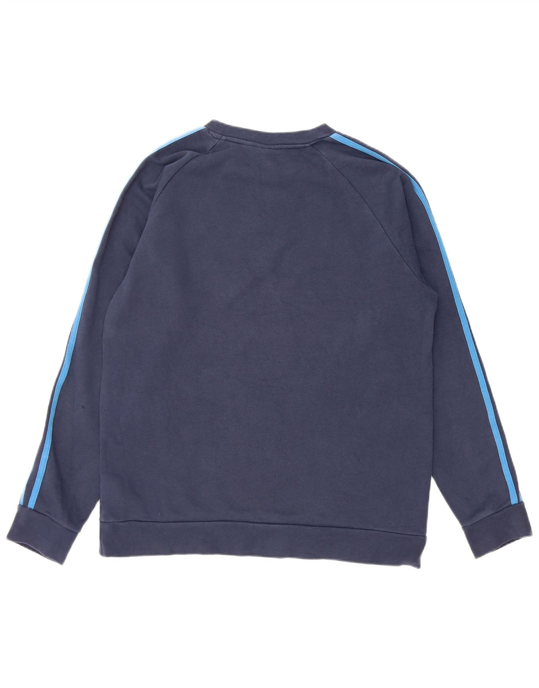 Felpa da uomo Adidas maglione medio blu navy in cotone