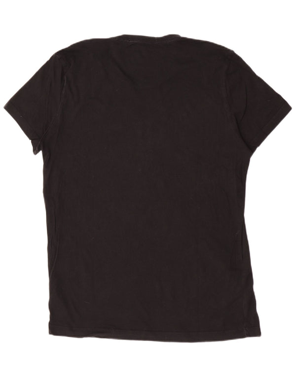 Maglietta grafica da uomo Calvin Klein Jeans Top XL in cotone nero
