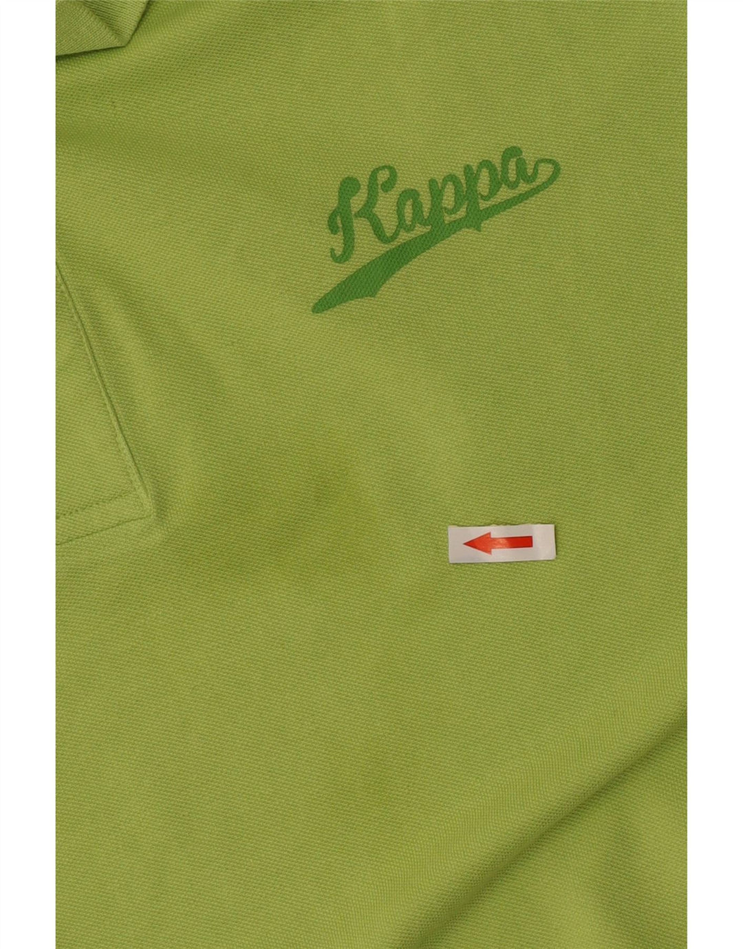 Polo Kappa Uomo Large Verde Cotone