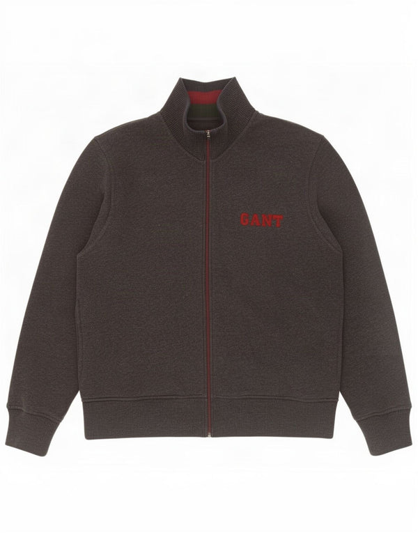 Giacca da ginnastica grafica da uomo Gant XL in cotone grigio