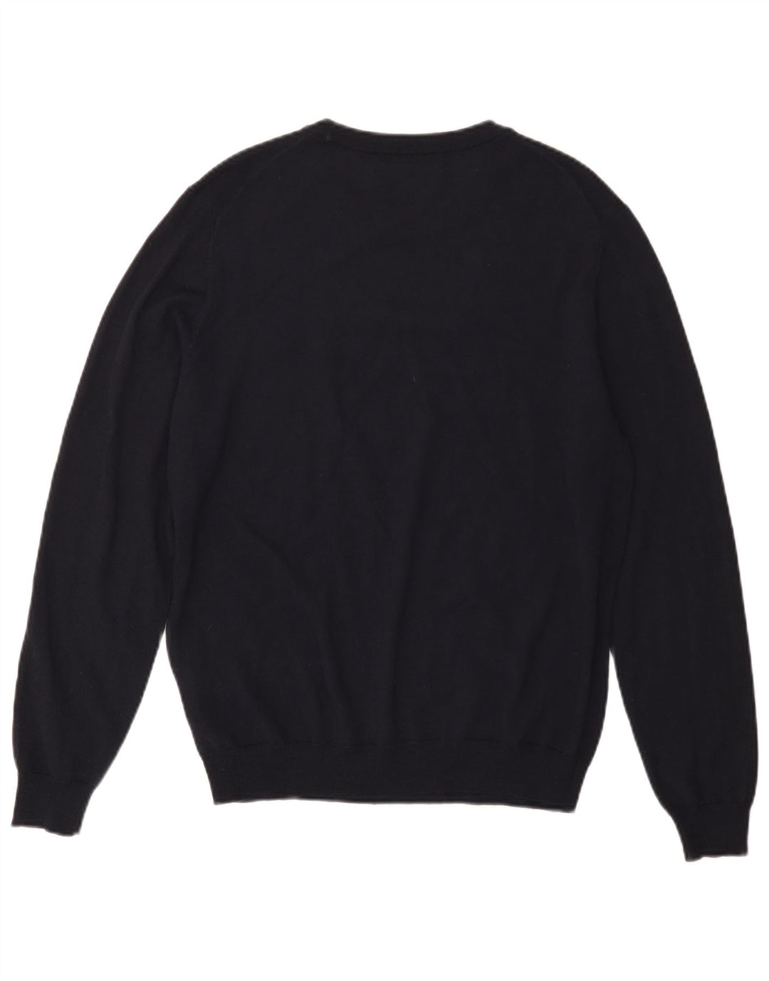 Replay Maglione da uomo girocollo in lana merino medio blu navy