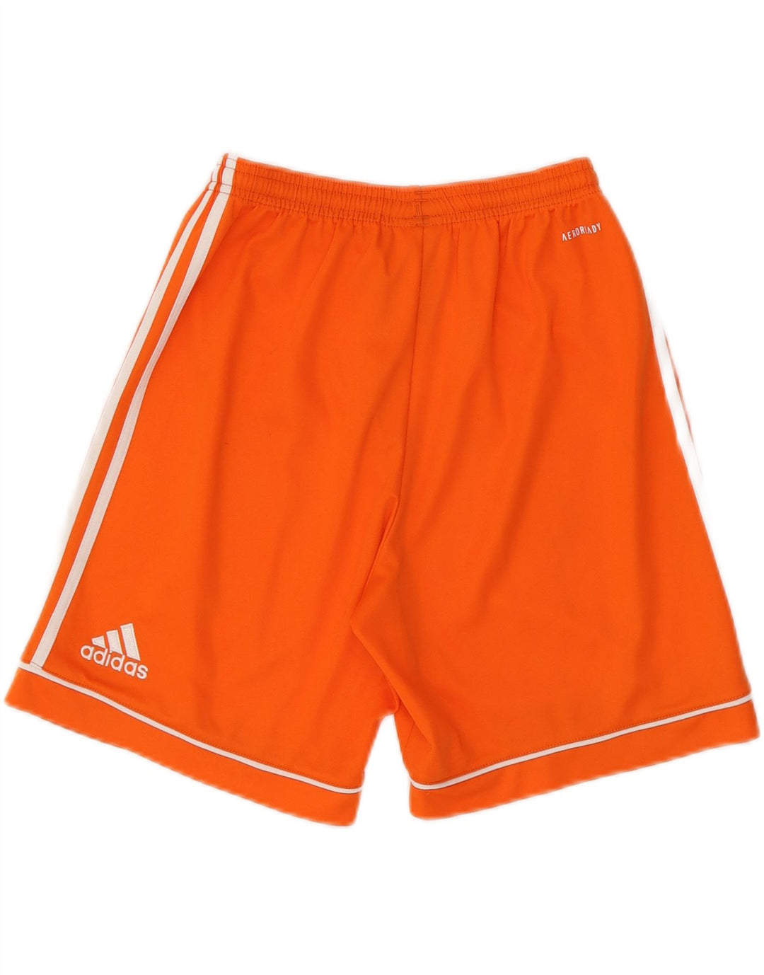 Pantaloncini sportivi ADIDAS Aeroready da uomo piccoli in poliestere arancione