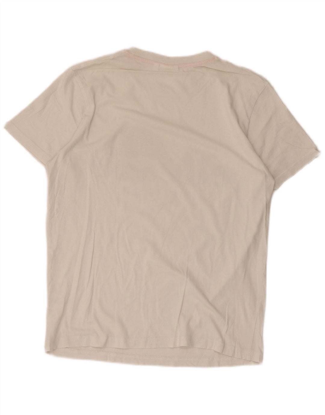 T-shirt grafica da uomo Ellesse Heritage Top piccola in cotone bianco