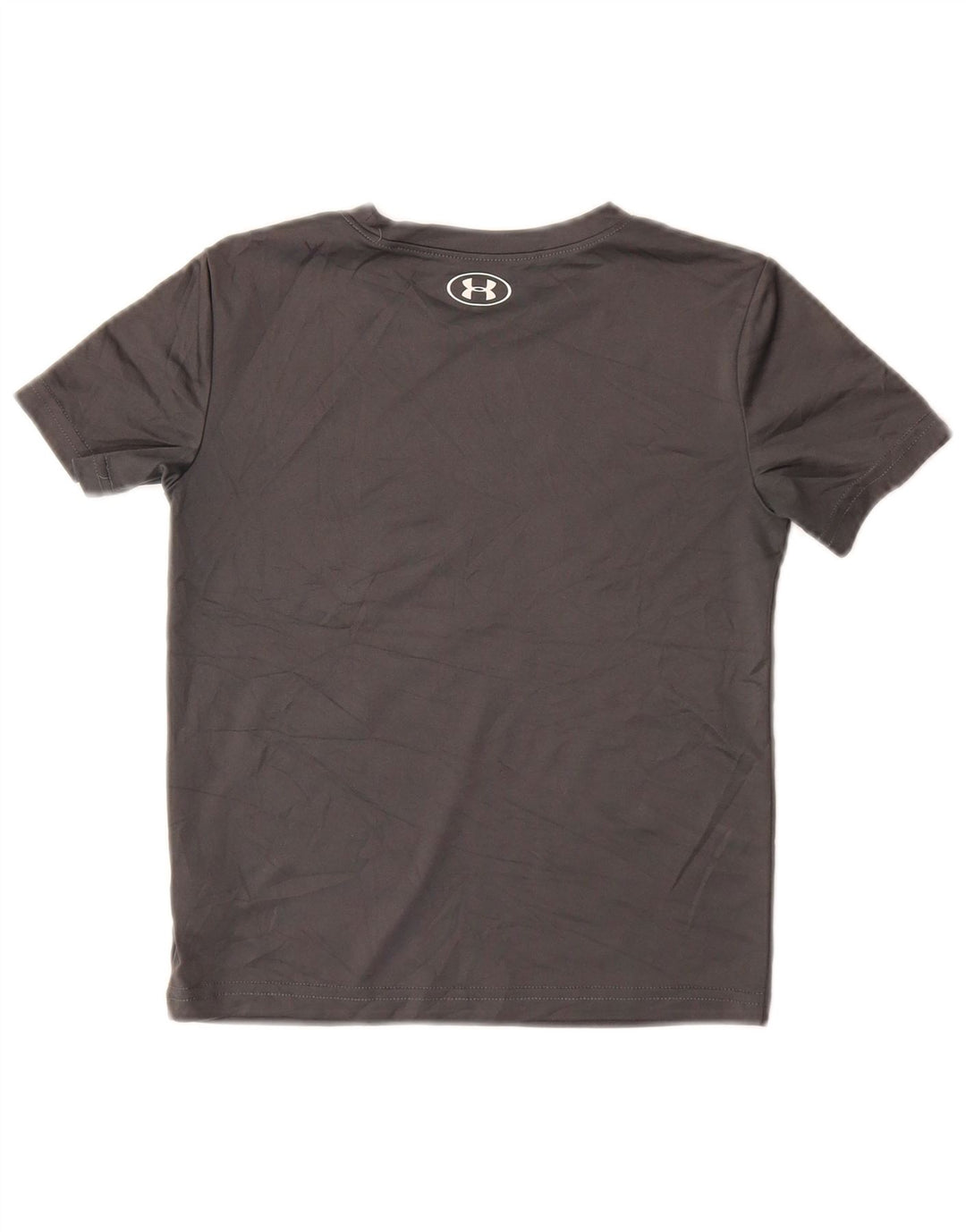 Maglietta grafica per ragazzi UNDER ARMOUR Top 5-6 anni in poliestere grigio
