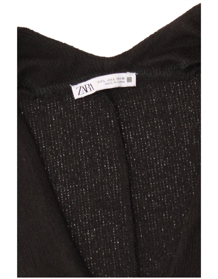 Canotta oversize da donna Zara, canotta grande nera