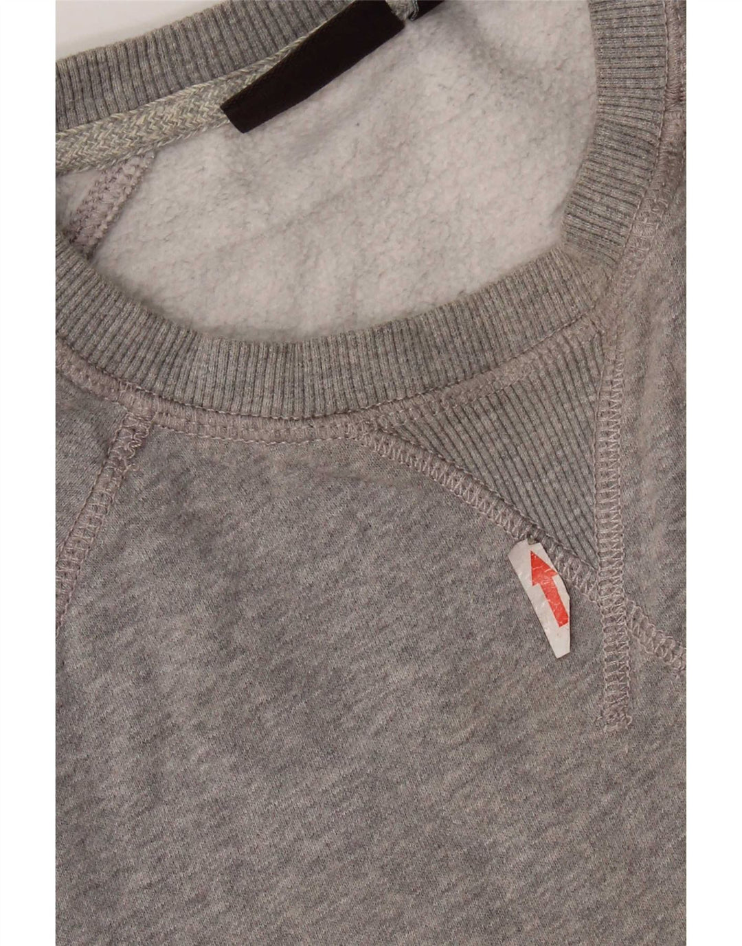 Felpa da uomo Timberland in cotone grigio medio