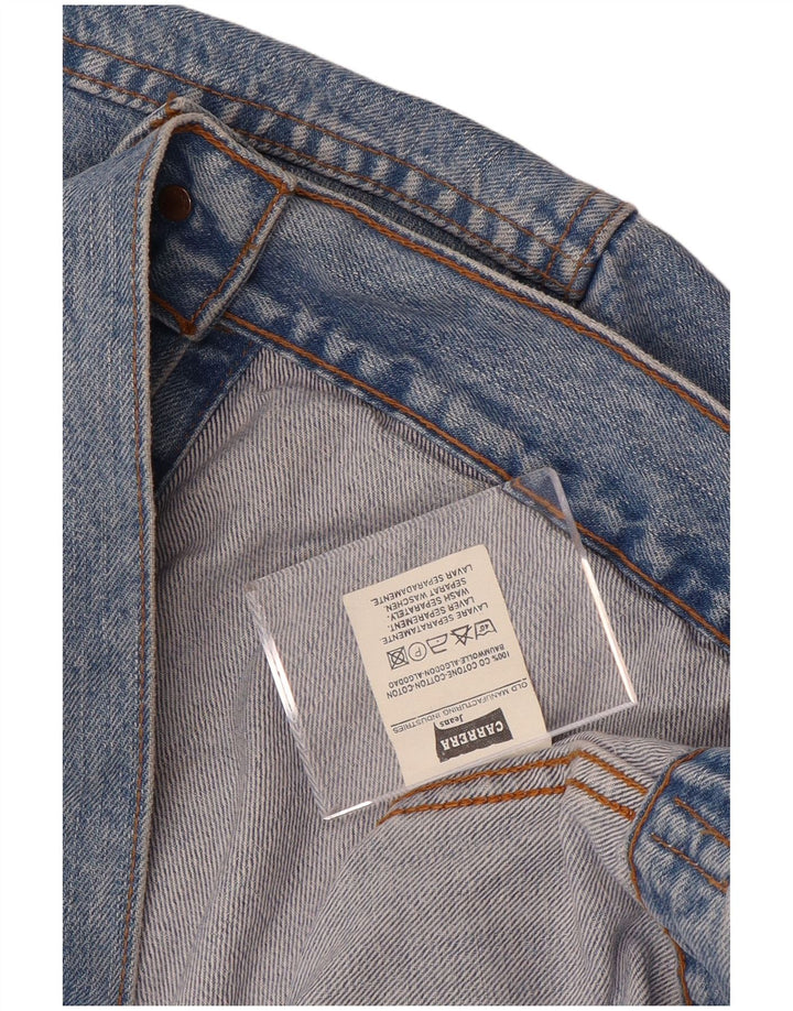 Giacca di jeans da uomo CARRERA UK 40 grande cotone blu