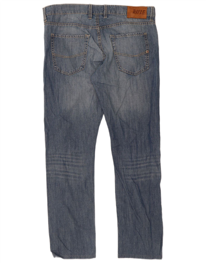 Jeans slim da uomo Rifle W36 L31 in cotone blu