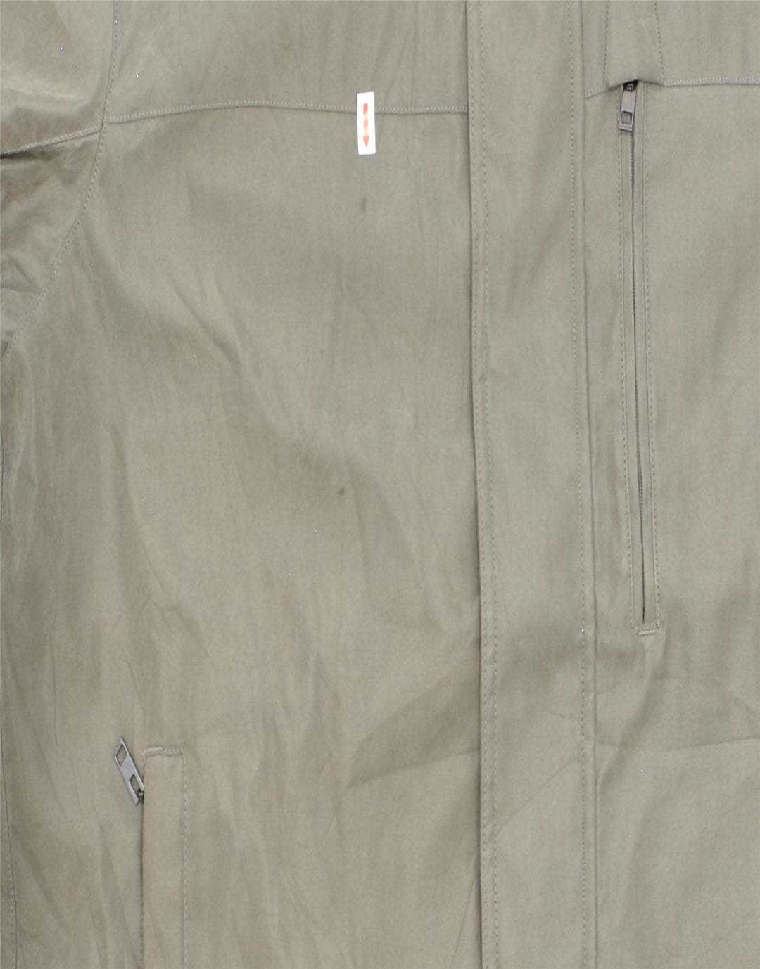 MICHAEL KORS Mens Bomber Jacket UK 42 XL Grey Polyester | Vintage | Thrift | Second-Hand | Used Clothing | Messina Hembry 