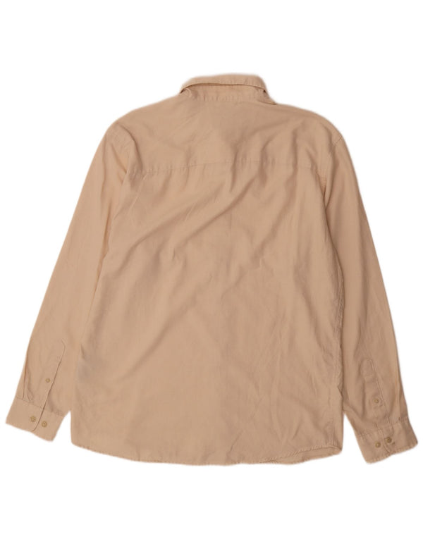 Camicia da uomo Jack & Jones XL in cotone beige