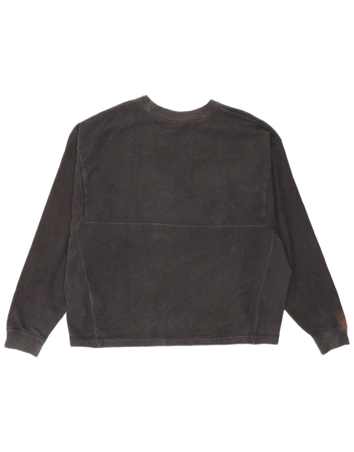 Felpa oversize da donna Nike Jumper UK 14 Medium Black Cotton
