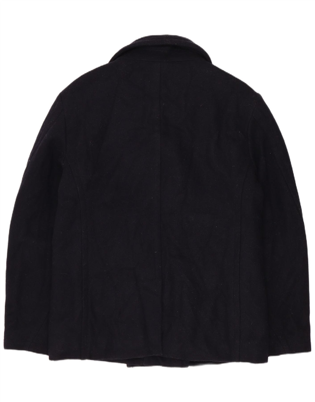 Cappotto da marinaio da donna Superdry UK 18 XL lana blu navy