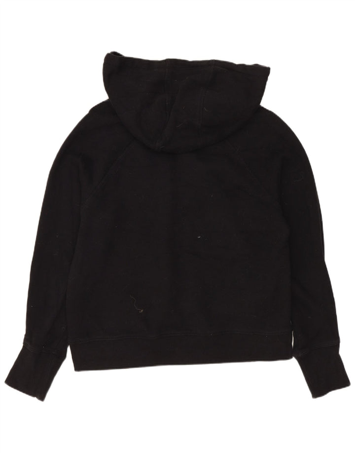 CALVIN KLEIN Maglione corto con cappuccio da donna Performance UK 14 medio nero