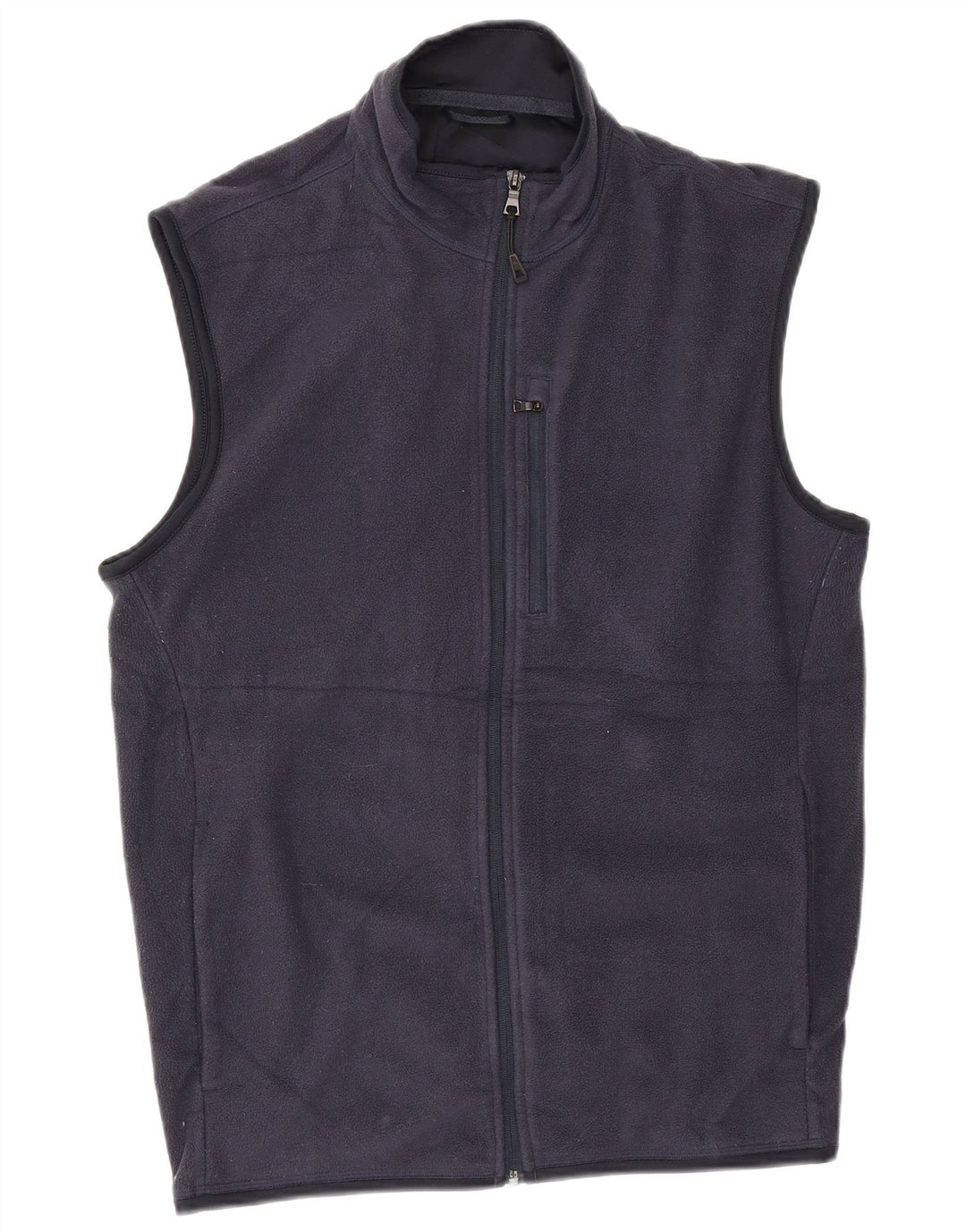 Giacca in pile da uomo Marks & Spencer UK 40 Large Blu Navy