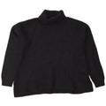 Maglione maglione a collo alto da donna Liu Jo UK 18 XL Nero
