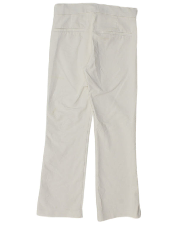 Pantaloni corti dritti da donna ZARA XS W26 L25 bianchi