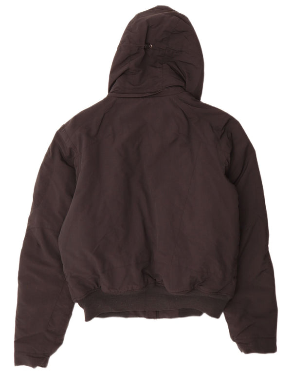 Giacca imbottita bomber con cappuccio da uomo Woolrich UK 38 media nera