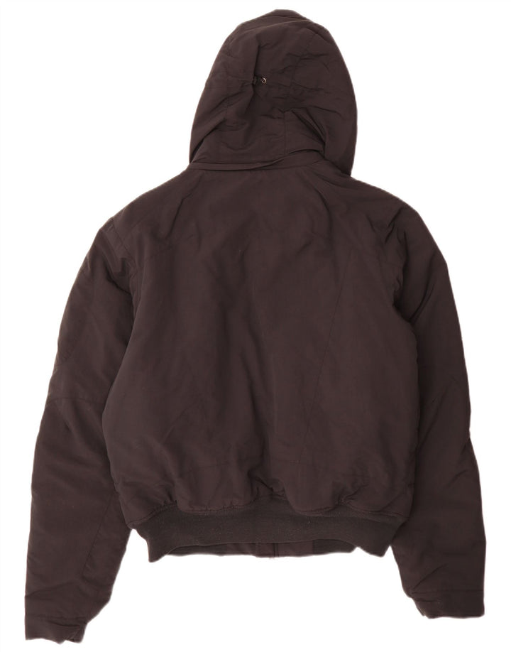 Giacca imbottita bomber con cappuccio da uomo Woolrich UK 38 media nera
