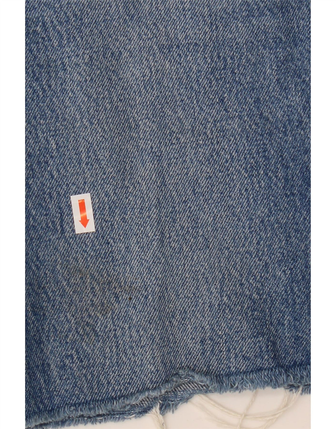 Gonna di jeans da donna Levi's W25 XS in cotone blu
