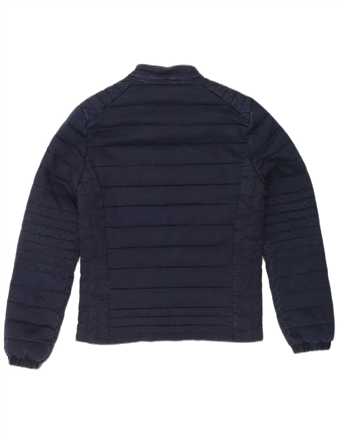 Guess Giacca imbottita da uomo UK 40 Large Blu Navy in cotone