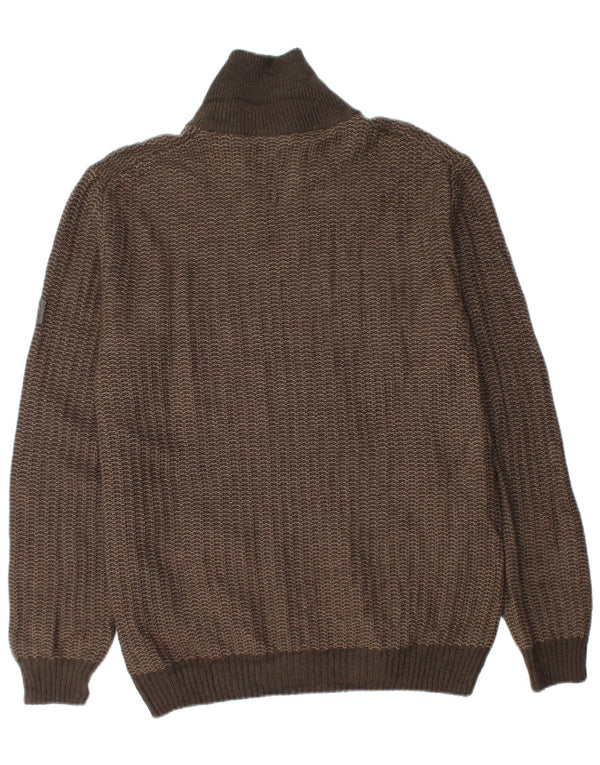 Maglione cardigan da uomo NAVIGARE XL in lana grigia