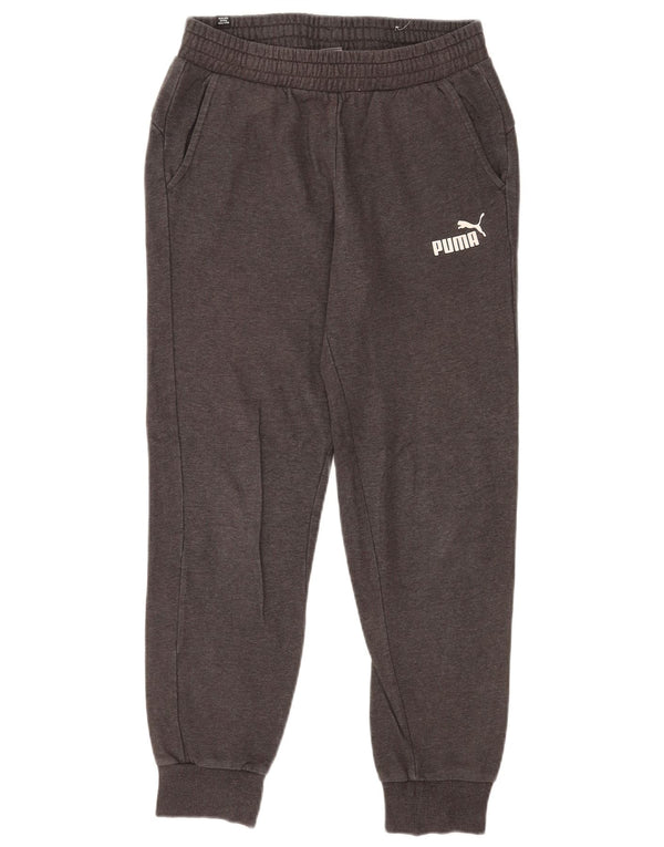 Pantaloni da tuta da uomo Puma Joggers piccoli in cotone grigio