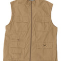 Gilet pratico da uomo Mountain Warehouse UK 40 Large Beige Poliestere