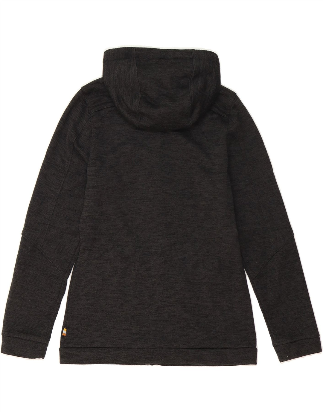 CRAGHOPPERS Womens Zip Hoodie Sweater UK 8 Small Grey Flecked Polyester Vintage CRAGHOPPERS and Second-Hand CRAGHOPPERS from Messina Hembry 