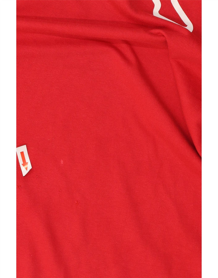T-shirt grafica da uomo Kappa Top piccola rossa