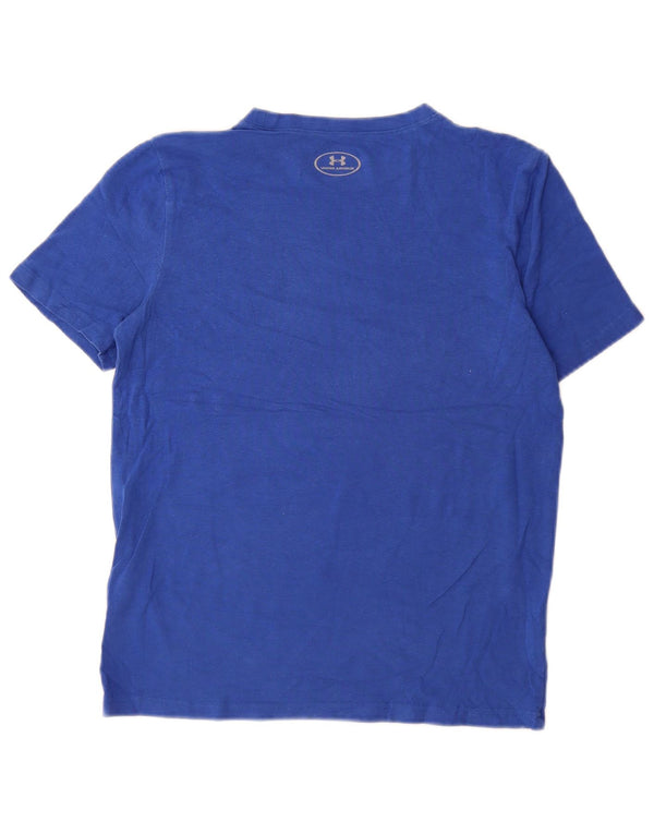 UNDER ARMOUR T-shirt ampia per bambina 11-12 anni Large in cotone blu