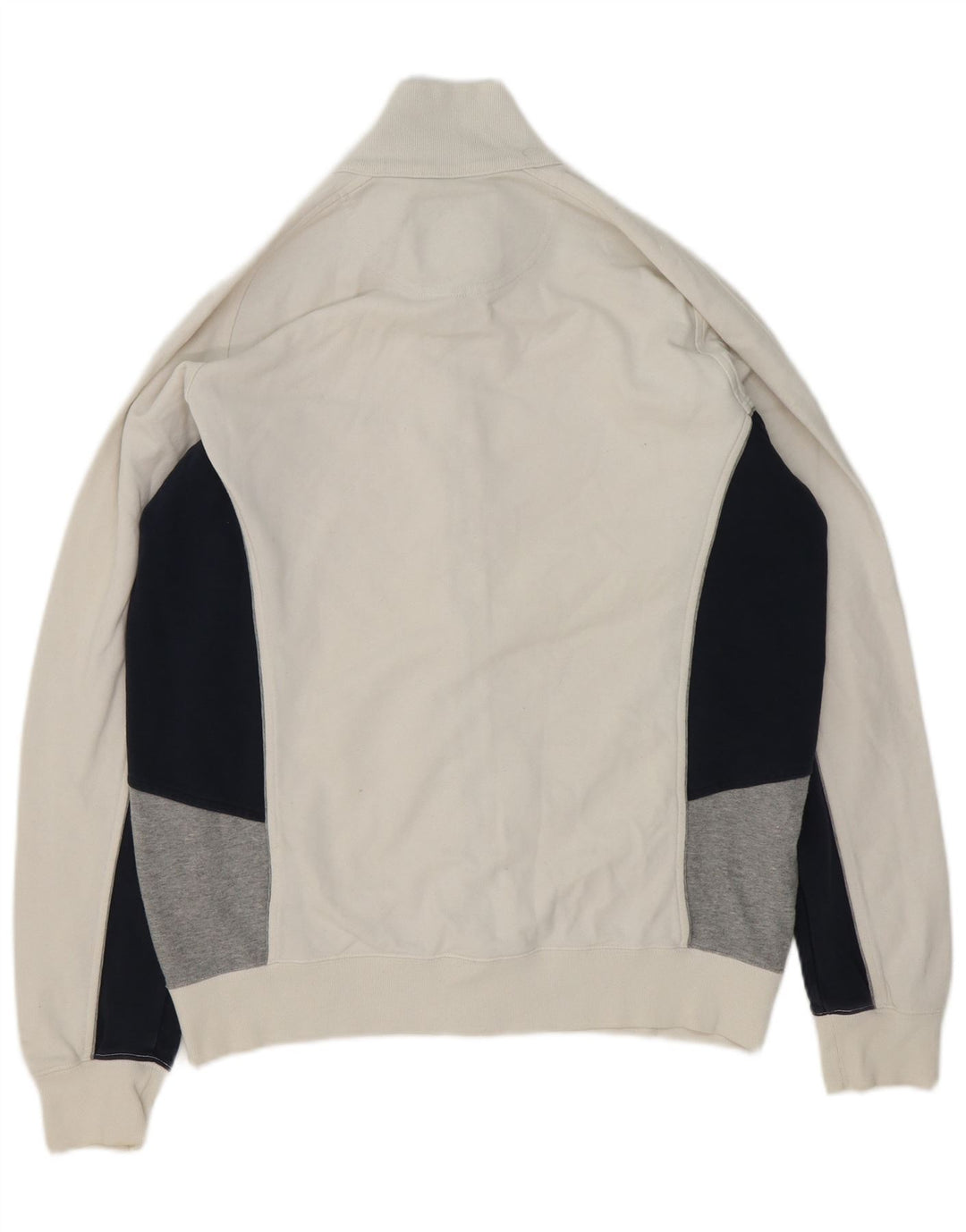 Giacca da tuta da uomo Champion XL in cotone color block bianco