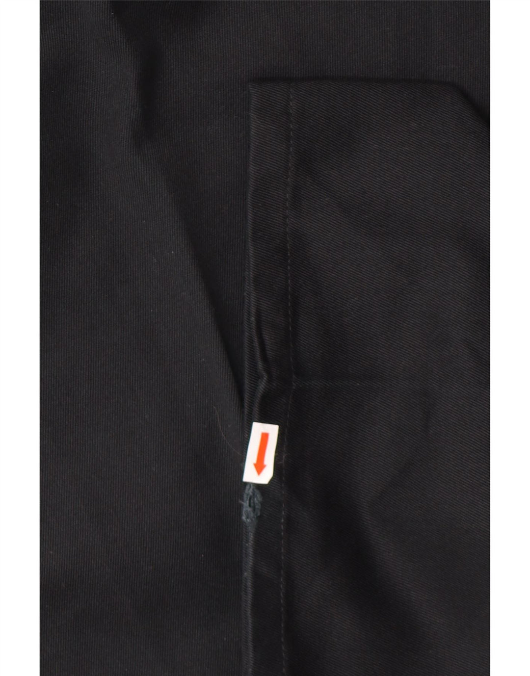 CALVIN KLEIN Pantaloni da abito dritti da uomo W30 L34 Neri